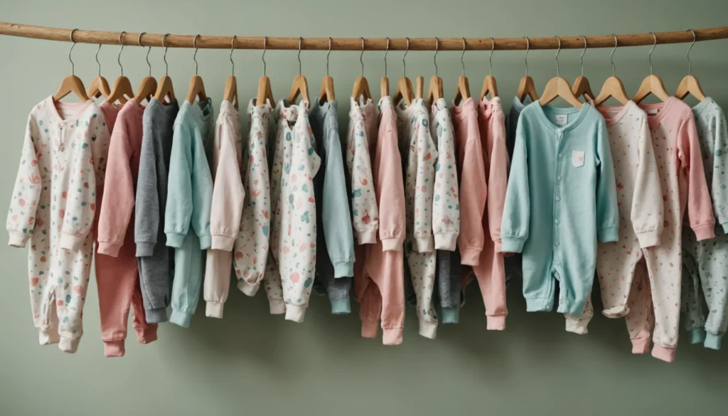 liste vêtement bébé par mois