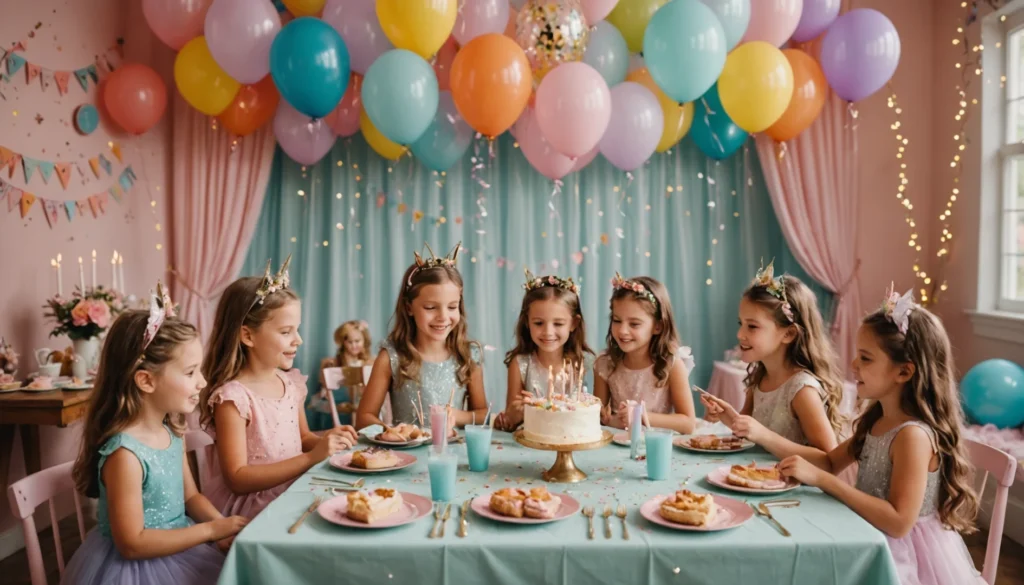 Idées féeriques pour un anniversaire 6 ans fille : émerveillement garanti !