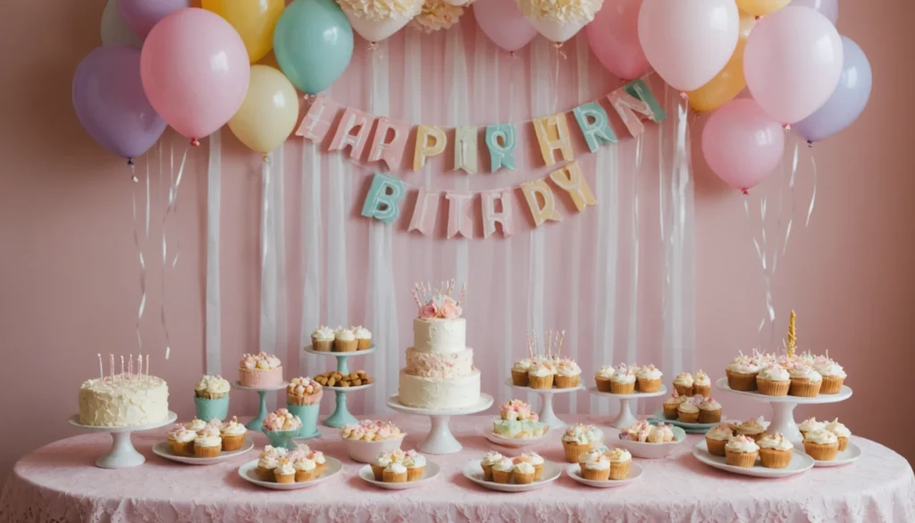 anniversaire theme couleur