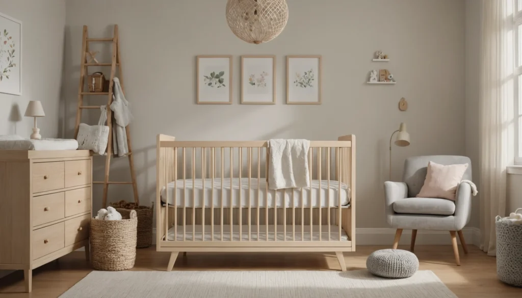 Un tour de lit respirant pour le bien-être sécurisé de bébé